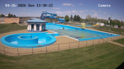 Hlavní bazén, divoká řeka