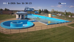 Hlavní bazén, divoká řeka