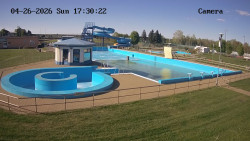 Hlavní bazén, divoká řeka