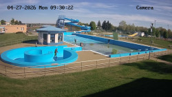 Hlavní bazén, divoká řeka