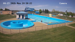 Hlavní bazén, divoká řeka