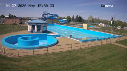 Hlavní bazén, divoká řeka