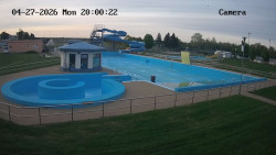 Hlavní bazén, divoká řeka