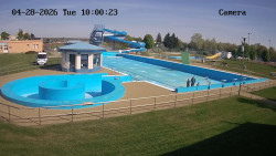 Hlavní bazén, divoká řeka