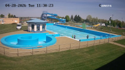 Hlavní bazén, divoká řeka