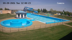 Hlavní bazén, divoká řeka