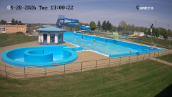 Hlavní bazén, divoká řeka