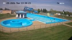 Hlavní bazén, divoká řeka