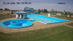 Hlavní bazén, divoká řeka