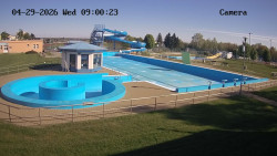 Hlavní bazén, divoká řeka