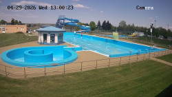 Hlavní bazén, divoká řeka