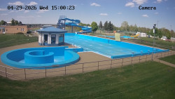 Hlavní bazén, divoká řeka