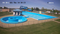 Hlavní bazén, divoká řeka