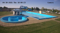 Hlavní bazén, divoká řeka