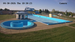 Hlavní bazén, divoká řeka