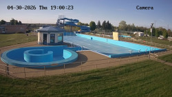 Hlavní bazén, divoká řeka