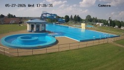Hlavní bazén, divoká řeka
