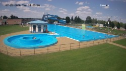 Main pool, wild river