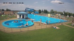 Main pool, wild river