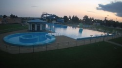 Main pool, wild river