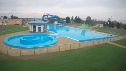 Main pool, wild river