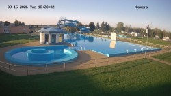 Main pool, wild river