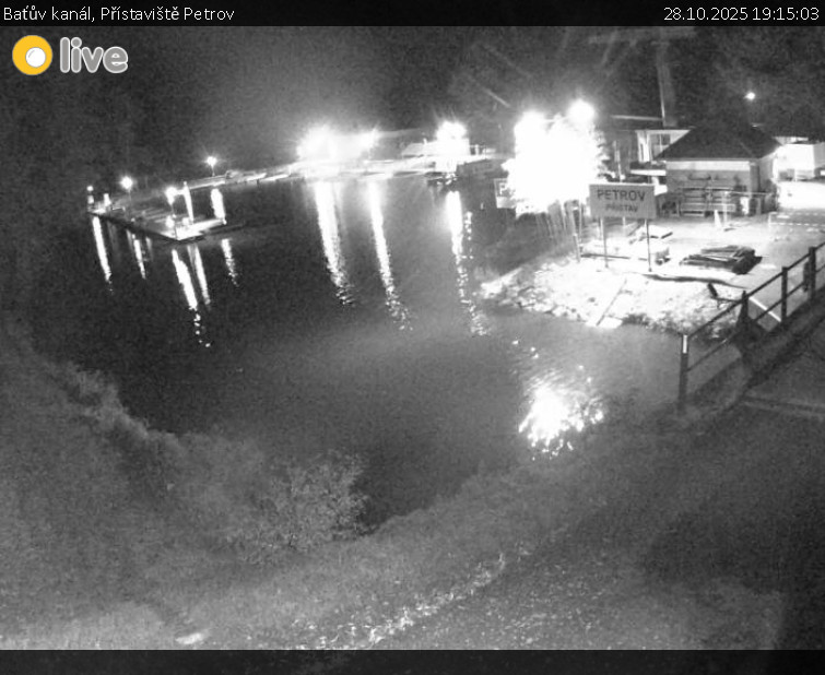 Baťův kanál - Přístaviště Petrov - 28.10.2025 v 19:15 Baťův kanál - Přístaviště Petrov - 28.10.2025 v 19:15