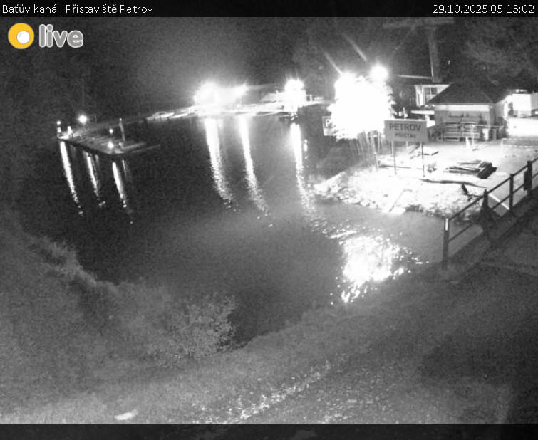 Baťův kanál - Přístaviště Petrov - 29.10.2025 v 05:15 Baťův kanál - Přístaviště Petrov - 29.10.2025 v 05:15