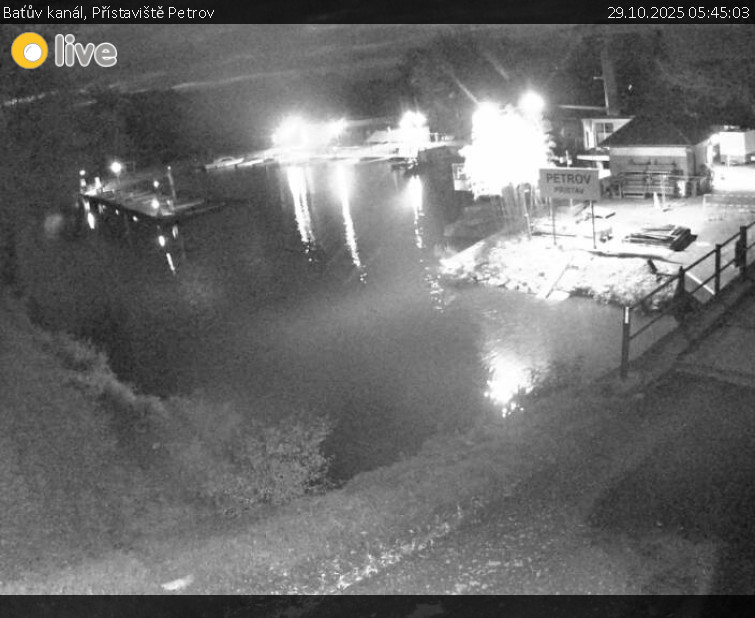Baťův kanál - Přístaviště Petrov - 29.10.2025 v 05:45 Baťův kanál - Přístaviště Petrov - 29.10.2025 v 05:45