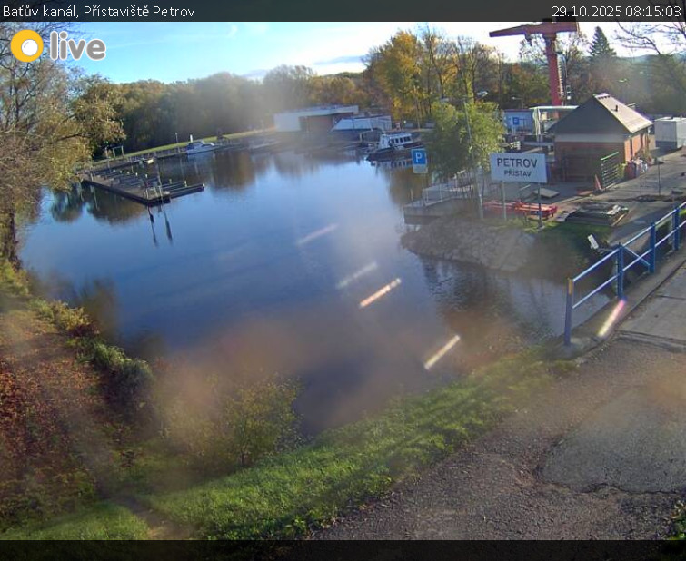 Baťův kanál - Přístaviště Petrov - 29.10.2025 v 08:15 Baťův kanál - Přístaviště Petrov - 29.10.2025 v 08:15