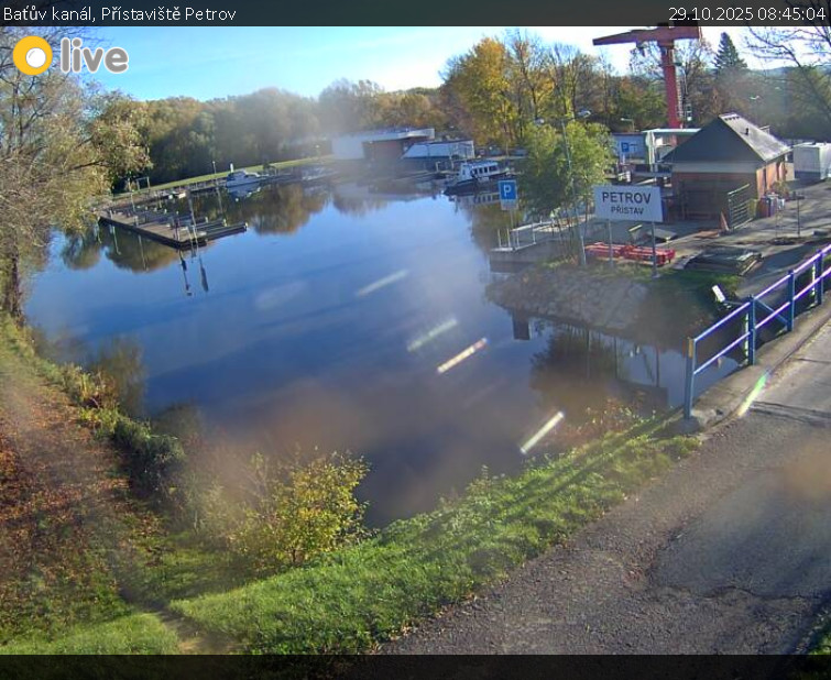 Baťův kanál - Přístaviště Petrov - 29.10.2025 v 08:45 Baťův kanál - Přístaviště Petrov - 29.10.2025 v 08:45