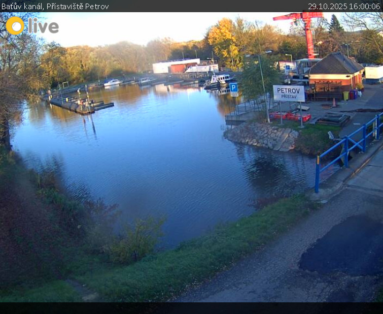 Baťův kanál - Přístaviště Petrov - 29.10.2025 v 16:00 Baťův kanál - Přístaviště Petrov - 29.10.2025 v 16:00