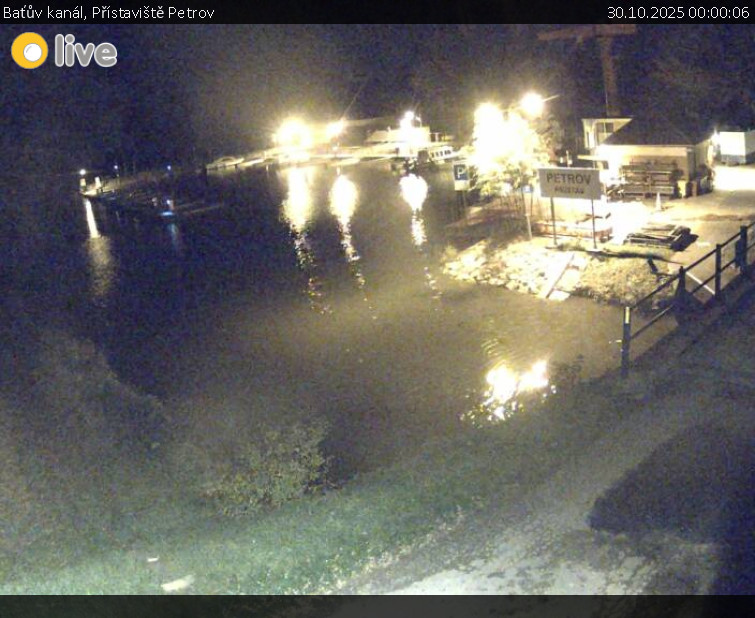 Baťův kanál - Přístaviště Petrov - 30.10.2025 v 00:00 Baťův kanál - Přístaviště Petrov - 30.10.2025 v 00:00
