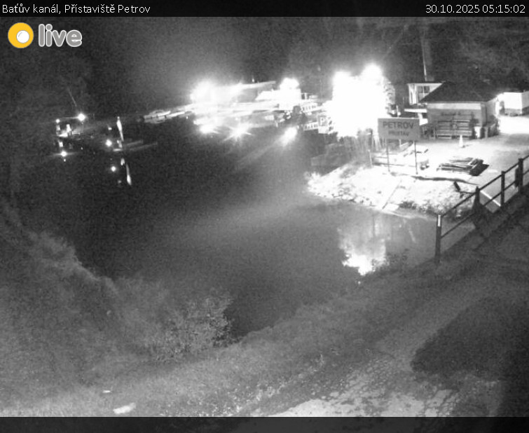 Baťův kanál - Přístaviště Petrov - 30.10.2025 v 05:15 Baťův kanál - Přístaviště Petrov - 30.10.2025 v 05:15