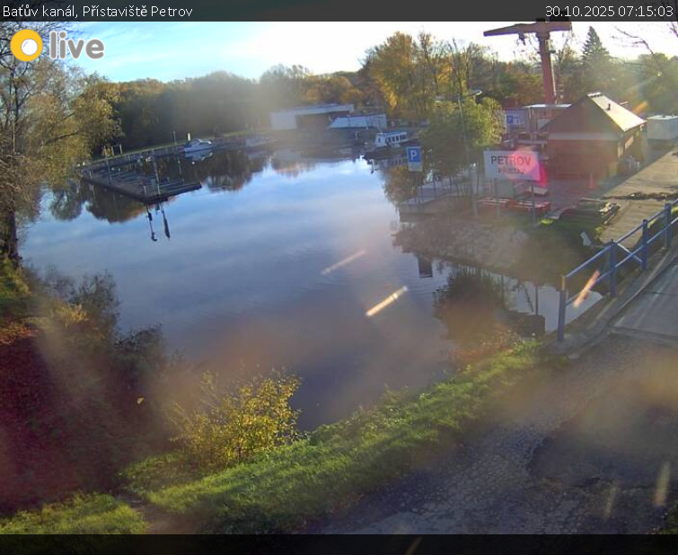 Baťův kanál - Přístaviště Petrov - 30.10.2025 v 07:15 Baťův kanál - Přístaviště Petrov - 30.10.2025 v 07:15