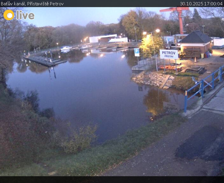 Baťův kanál - Přístaviště Petrov - 30.10.2025 v 17:00 Baťův kanál - Přístaviště Petrov - 30.10.2025 v 17:00