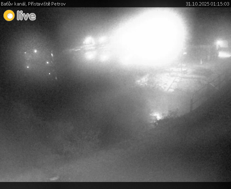 Baťův kanál - Přístaviště Petrov - 31.10.2025 v 01:15 Baťův kanál - Přístaviště Petrov - 31.10.2025 v 01:15