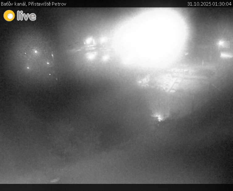 Baťův kanál - Přístaviště Petrov - 31.10.2025 v 01:30 Baťův kanál - Přístaviště Petrov - 31.10.2025 v 01:30