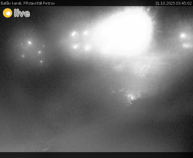 Baťův kanál - Přístaviště Petrov - 31.10.2025 v 03:45 Baťův kanál - Přístaviště Petrov - 31.10.2025 v 03:45