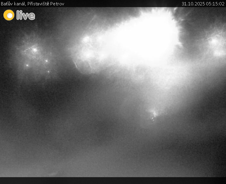 Baťův kanál - Přístaviště Petrov - 31.10.2025 v 05:15 Baťův kanál - Přístaviště Petrov - 31.10.2025 v 05:15