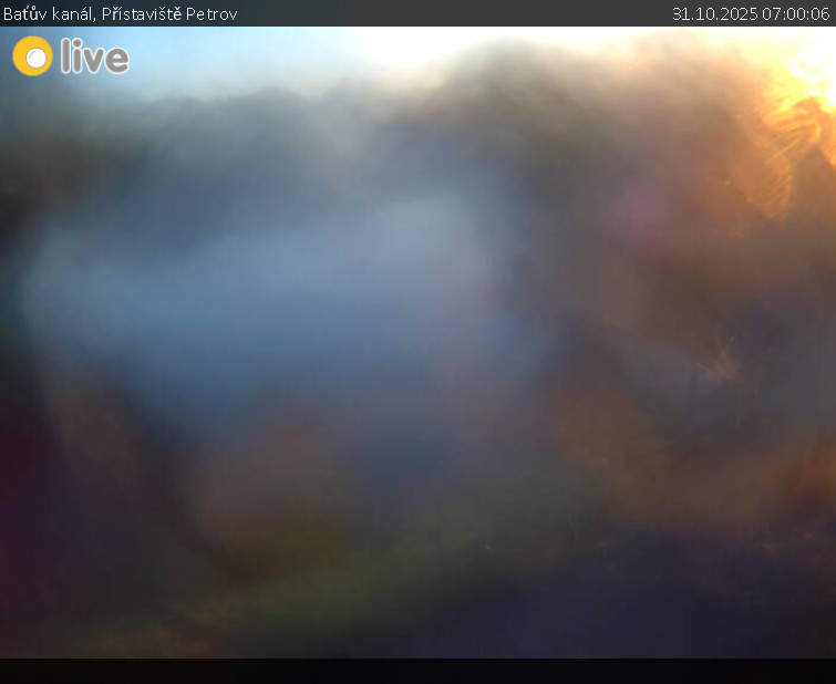 Baťův kanál - Přístaviště Petrov - 31.10.2025 v 07:00 Baťův kanál - Přístaviště Petrov - 31.10.2025 v 07:00
