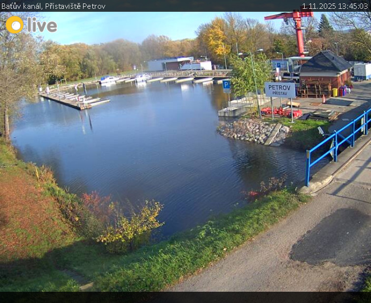 Baťův kanál - Přístaviště Petrov - 1.11.2025 v 13:45 Baťův kanál - Přístaviště Petrov - 1.11.2025 v 13:45