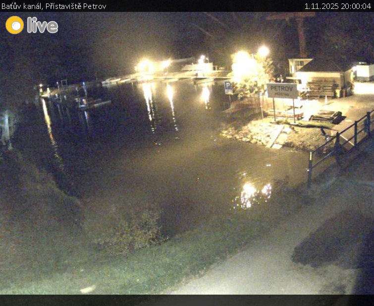 Baťův kanál - Přístaviště Petrov - 1.11.2025 v 20:00 Baťův kanál - Přístaviště Petrov - 1.11.2025 v 20:00