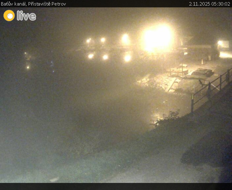 Baťův kanál - Přístaviště Petrov - 2.11.2025 v 05:30 Baťův kanál - Přístaviště Petrov - 2.11.2025 v 05:30