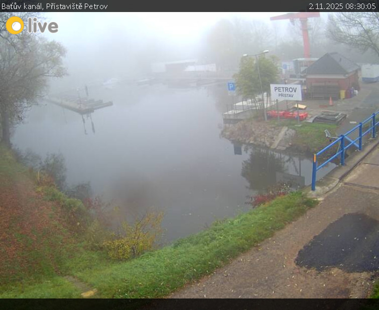 Baťův kanál - Přístaviště Petrov - 2.11.2025 v 08:30 Baťův kanál - Přístaviště Petrov - 2.11.2025 v 08:30