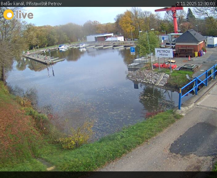 Baťův kanál - Přístaviště Petrov - 2.11.2025 v 12:30 Baťův kanál - Přístaviště Petrov - 2.11.2025 v 12:30