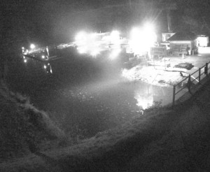 Baťův kanál - Přístaviště Petrov - 8.11.2025 v 21:15 Baťův kanál - Přístaviště Petrov - 8.11.2025 v 21:15