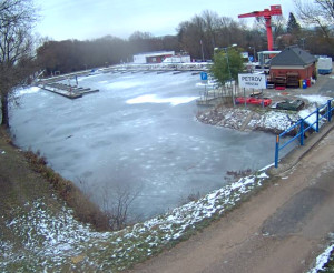 Baťův kanál - Přístaviště Petrov - 5.1.2026 v 15:45 Baťův kanál - Přístaviště Petrov - 5.1.2026 v 15:45