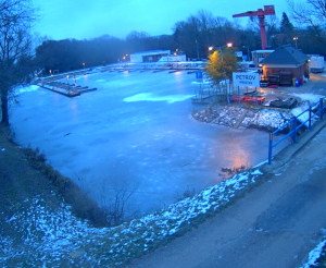 Baťův kanál - Přístaviště Petrov - 5.1.2026 v 16:15 Baťův kanál - Přístaviště Petrov - 5.1.2026 v 16:15