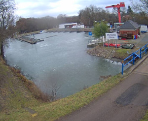 Baťův kanál - Přístaviště Petrov - 6.2.2026 v 12:15 Baťův kanál - Přístaviště Petrov - 6.2.2026 v 12:15